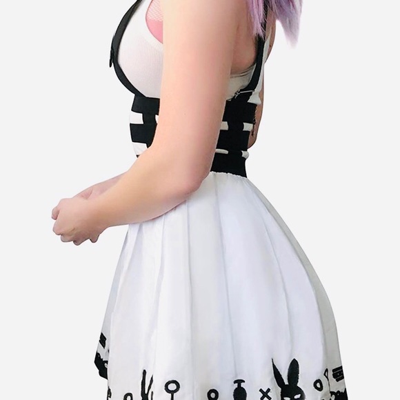 Bunny Lolita Kawaii Cosplay Babydoll Goth Dress - Picture 5 of 12